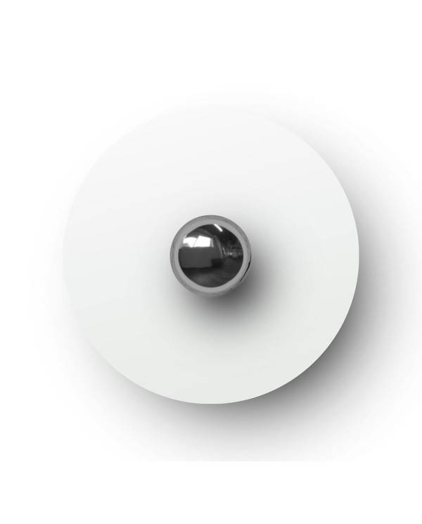 Mini piatto Ellepì 'Solid Color' per lampade a sospensione, a parete e catenaria, diametro 24 cm - Made in Italy