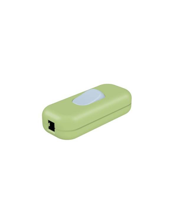 Inline single-pole switch Creative Switch soft green