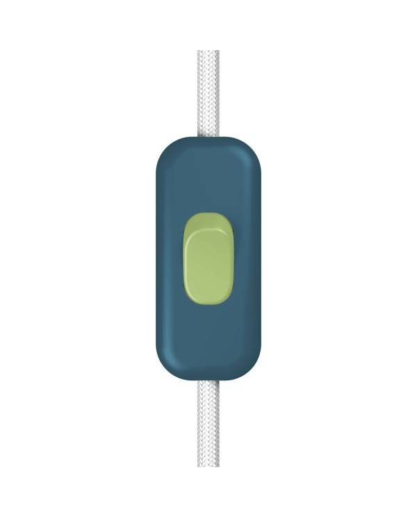 Inline single-pole switch Creative Switch petrol blue