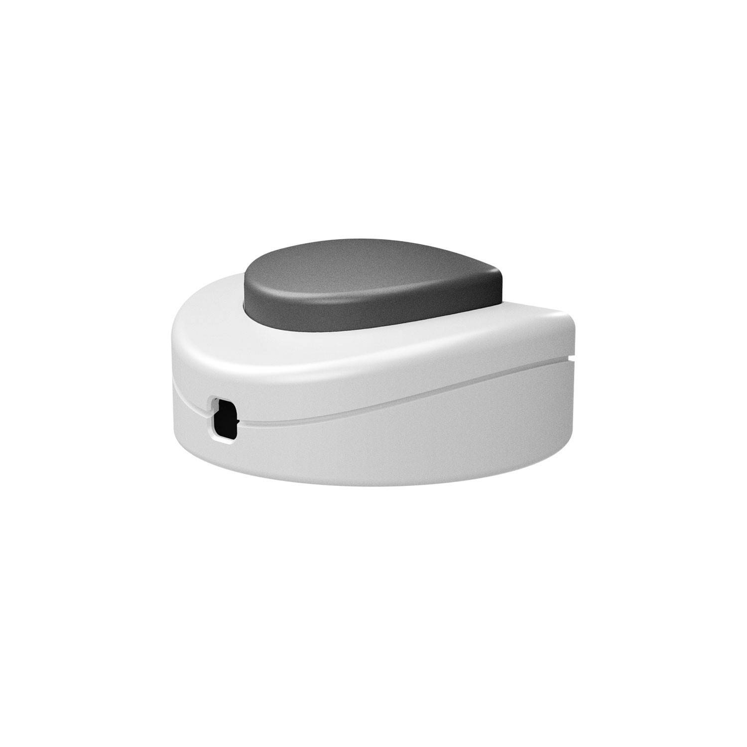 Interruptor de pie unipolar Creative Switch blanco