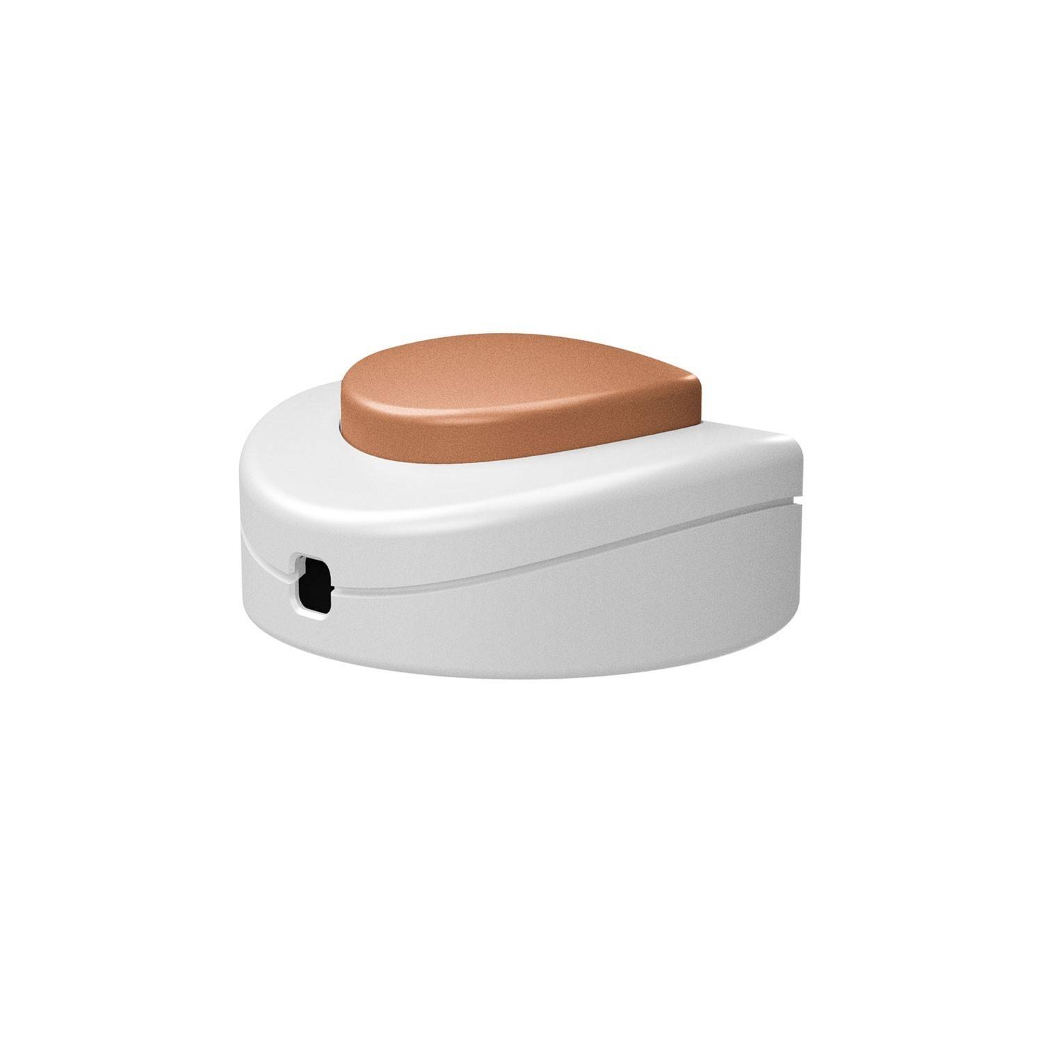 Interruptor de pie unipolar Creative Switch blanco