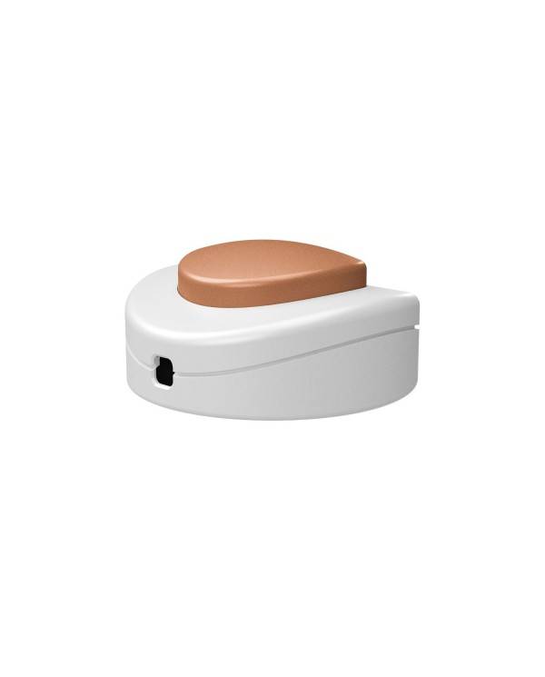 Interruptor de pie unipolar Creative Switch blanco