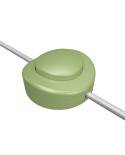 Inline single-pole foot switch Creative Switch soft green