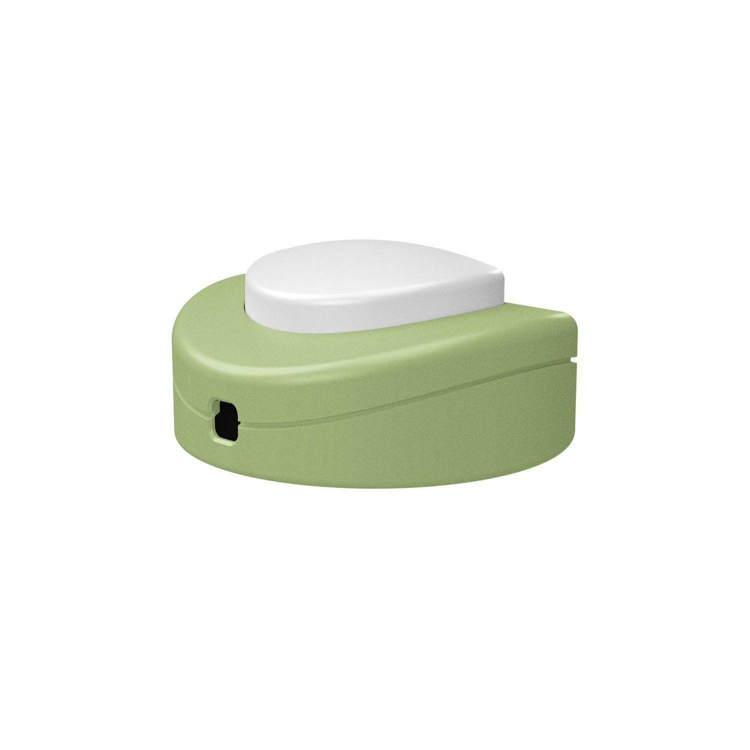 Interruptor de pie unipolar Creative Switch verde prado