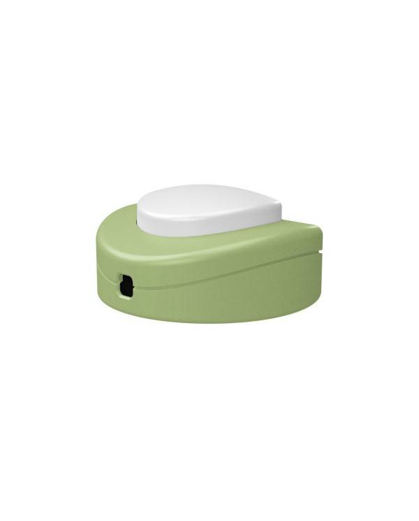 Interruptor de pie unipolar Creative Switch verde prado