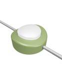 Inline single-pole foot switch Creative Switch soft green