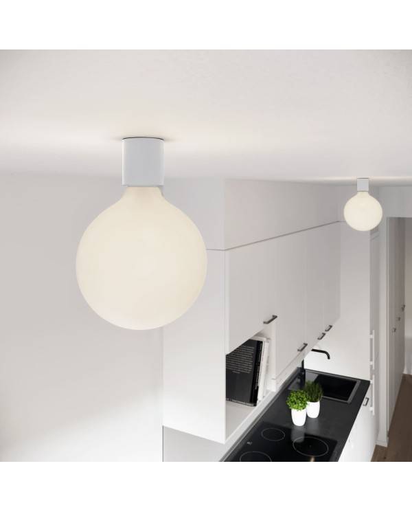 Lampa z porcelanową żarówką - waterproof IP44