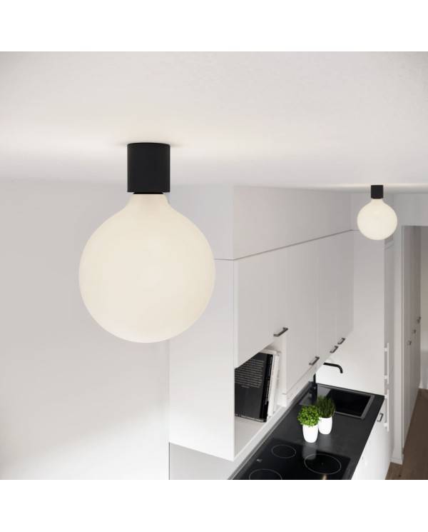 Lampa z porcelanową żarówką - waterproof IP44