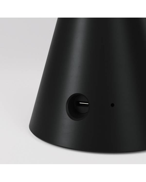 Lámpara portátil recargable Cabless01 con bombilla globo G125
