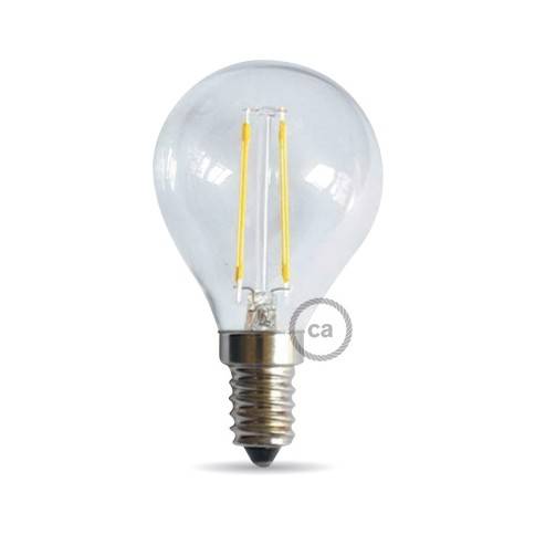 Bec LED sferic 4,5W 440Lm E14 transparent