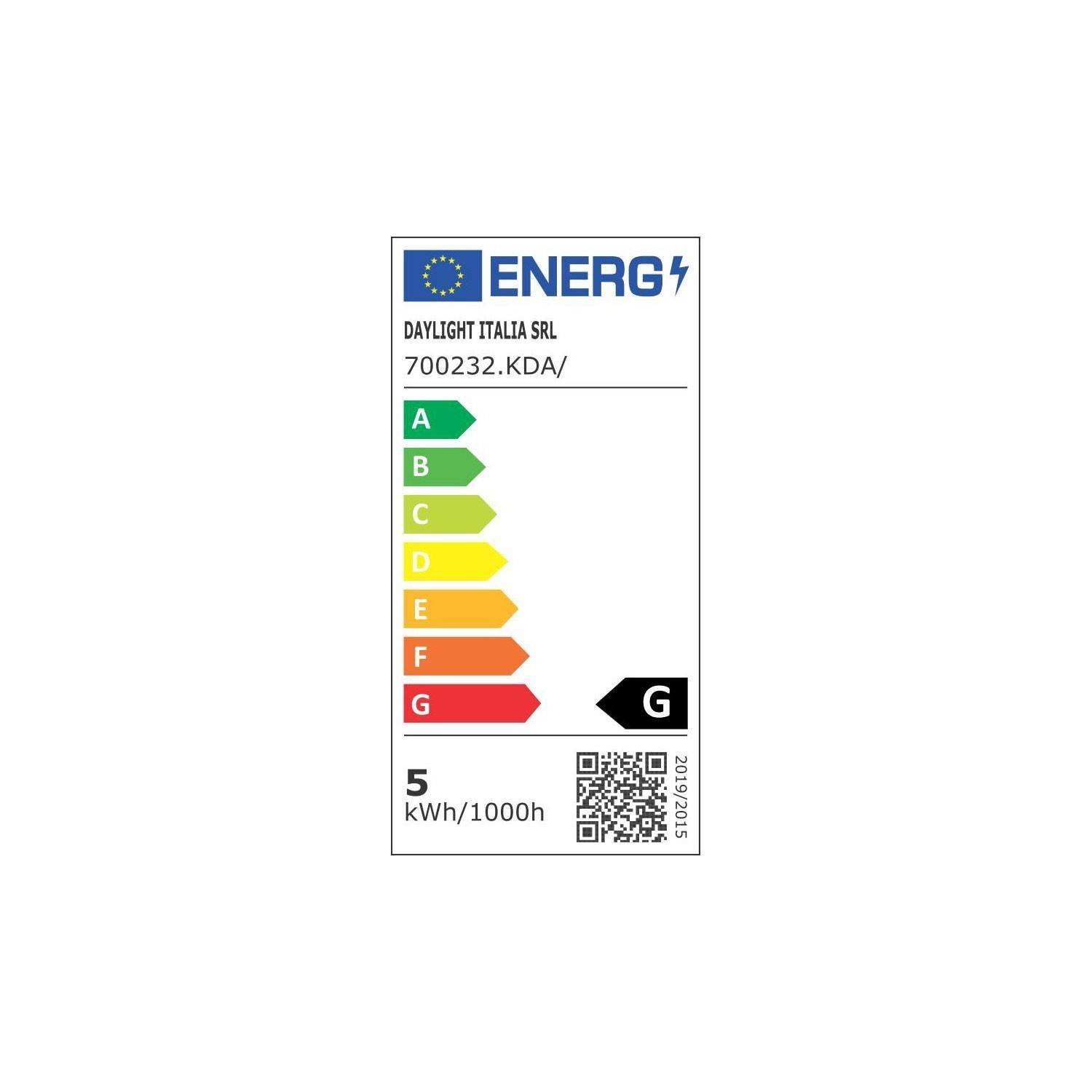 Złota żarówka LED do lampy stołowej Kula G125 filament pojedynczy “Love” 5W 250Lm E27 2000K Ściemnialna