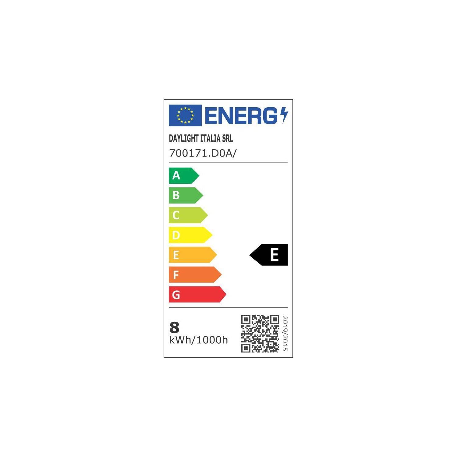 LED žiarovka s mliečnym sklom Kvapka A60 - 8W E27 4000K