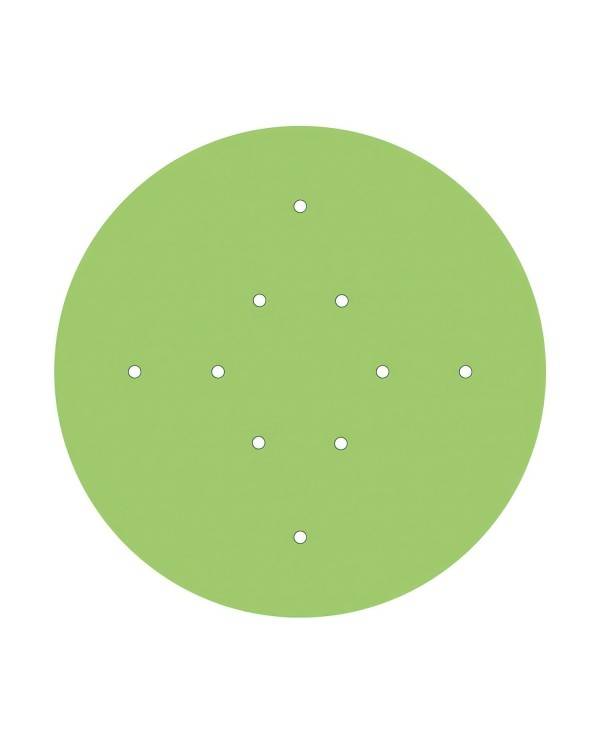 Komplett 400mm takkopp Rose-One System rund - 10 hål och 4 hål i sidled