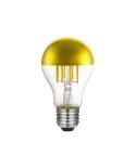 Goccia Guld Halvsfär A60 LED-lampa 7W E27 dimbar 2700K