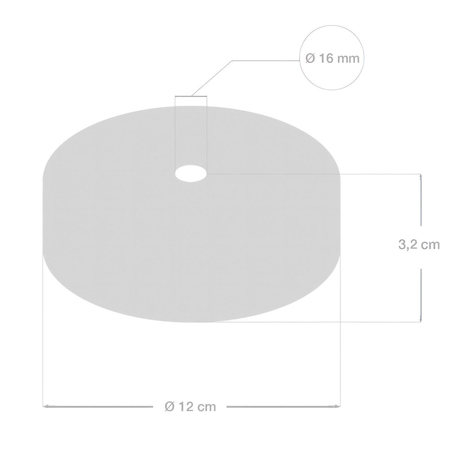 Kit de rosácea de teto em madeira para cordão XL