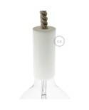 Wooden E27 lamp holder kit for XL cord