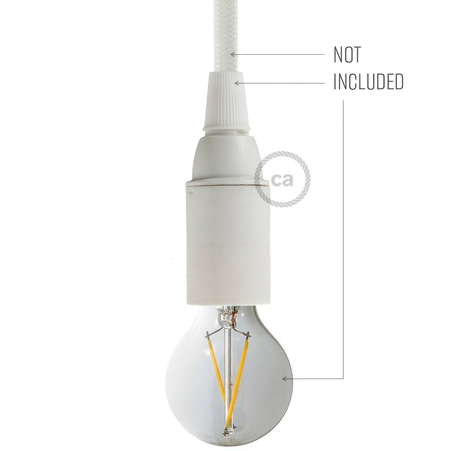 Termoplastisk E14 lampeholder kit