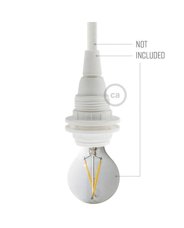 Thermoplastisches E14-Lampenfassungs-Kit mit Doppelklemmring