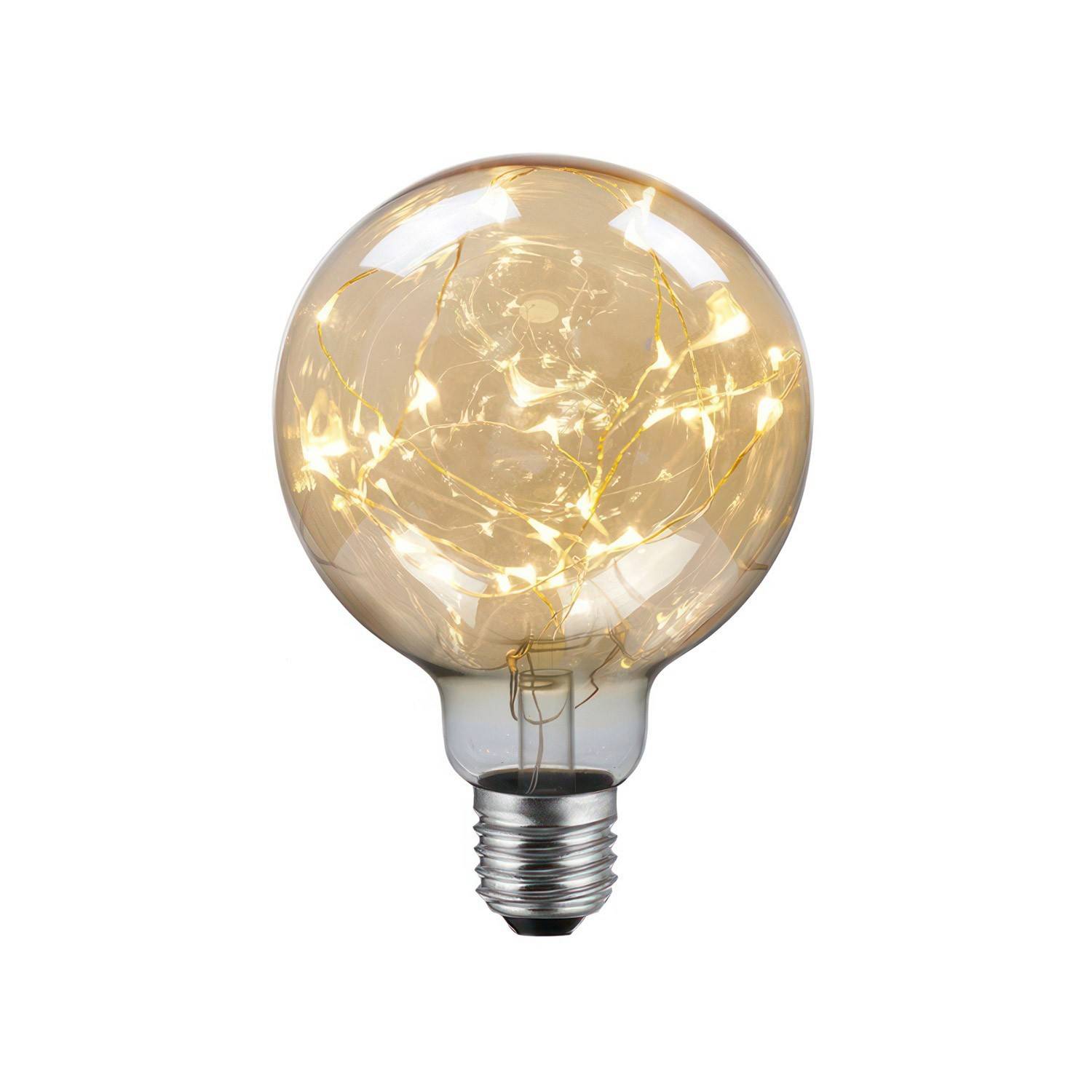 LED Globe G95 Light Bulb - A thousand Lights Gold 2W 40Lm E27 2000K