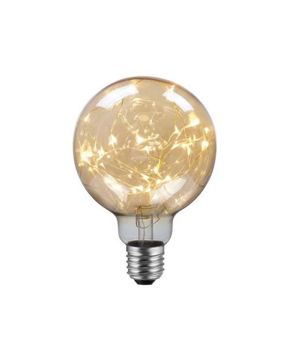 Lâmpada LED Globe G95 - A thousand Lights Gold 2W E27 2000K