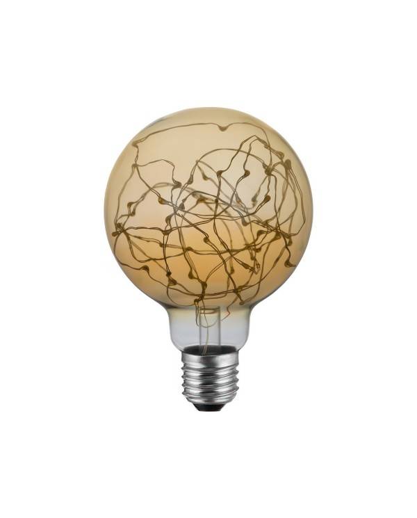 Lâmpada LED Globe G95 - A thousand Lights Gold 2W E27 2000K