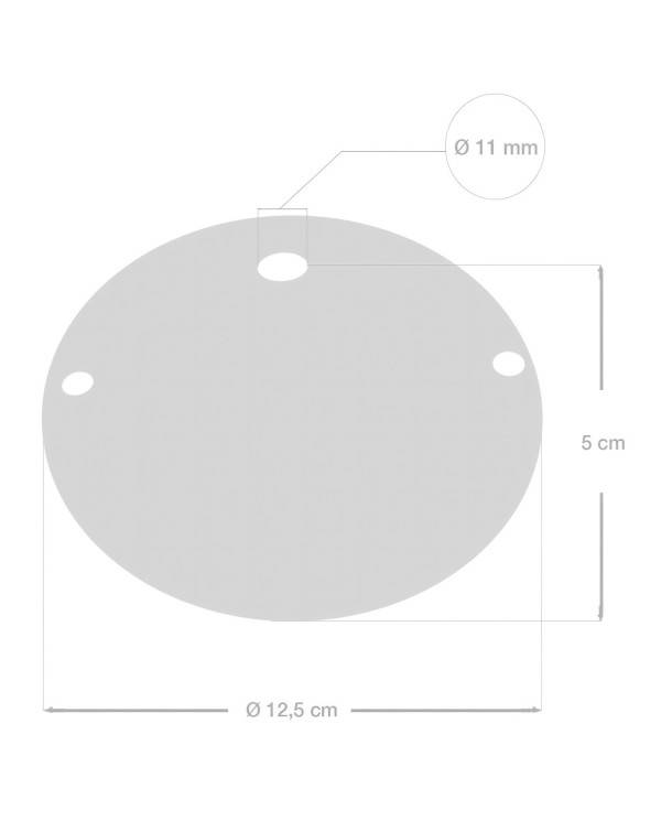 Einfacher Lampenbaldachin Kit aus Keramik