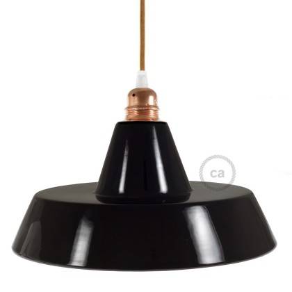 Ceramiczny klosz Industrial do lamp wiszących - Made in Italy