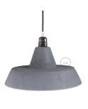 Industrial Ceramic lampshade for suspension - Made in Italy