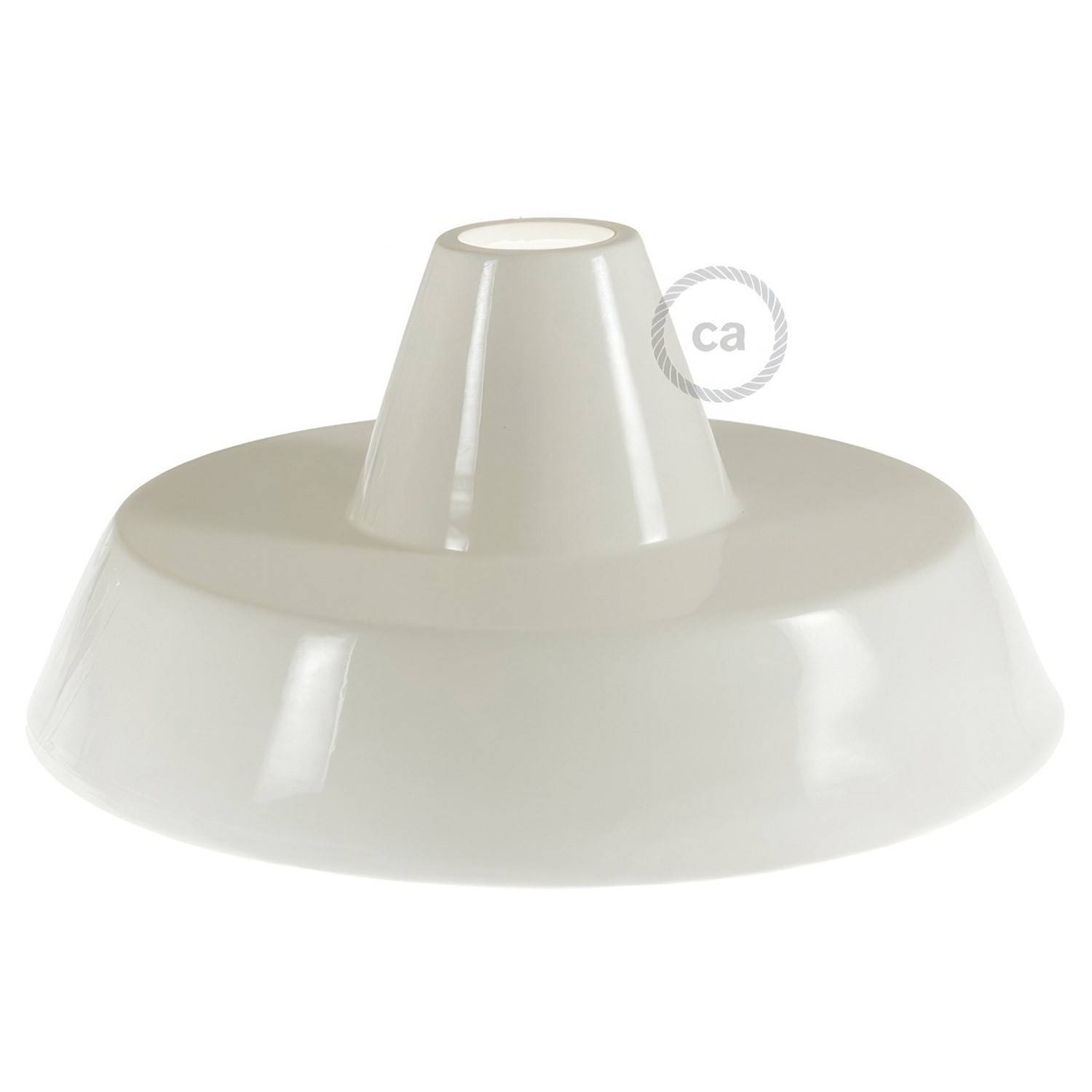Ceramiczny klosz Industrial do lamp wiszących - Made in Italy