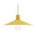 Swing enamelled metal lampshade with E27 fitting