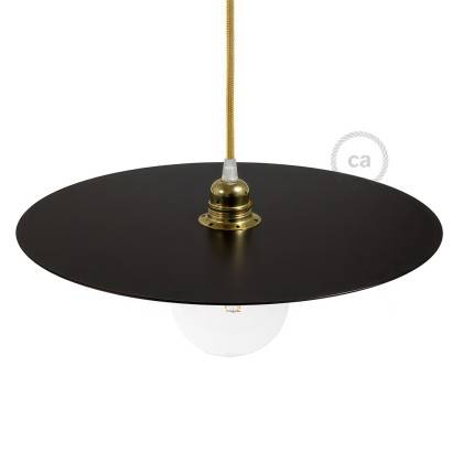 Ellepì oversize platt lampskärm för pendellampor, diameter 40 cm - Tillverkad i Italien