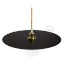 Ellepì dish oversize painted iron plate for suspension, 40cm diameter - Made in Italy