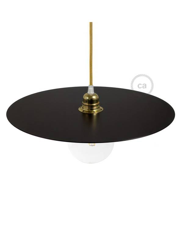 Ellepì oversize platt lampskärm för pendellampor, diameter 40 cm - Tillverkad i Italien