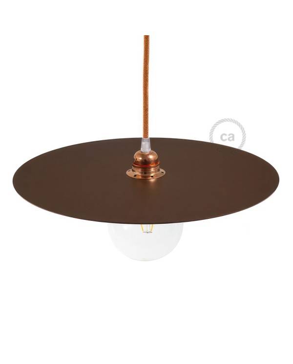 Ellepì oversize platt lampskärm för pendellampor, diameter 40 cm - Tillverkad i Italien