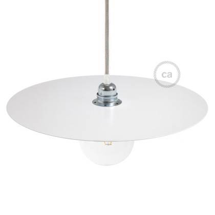 Ellepì oversize platt lampskärm för pendellampor, diameter 40 cm - Tillverkad i Italien