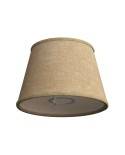 Impero fabric lampshade with E27 fitting for table or wall lamp - Made in Italy