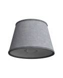 Impero fabric lampshade with E27 fitting for table or wall lamp - Made in Italy