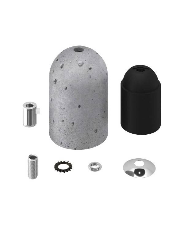 Cement E27 lampeholder kit