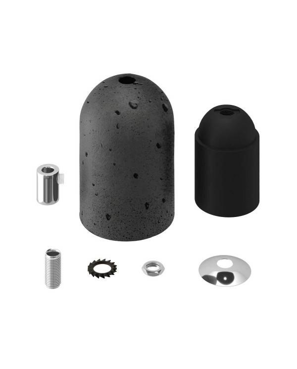 Cement E27 lampeholder kit