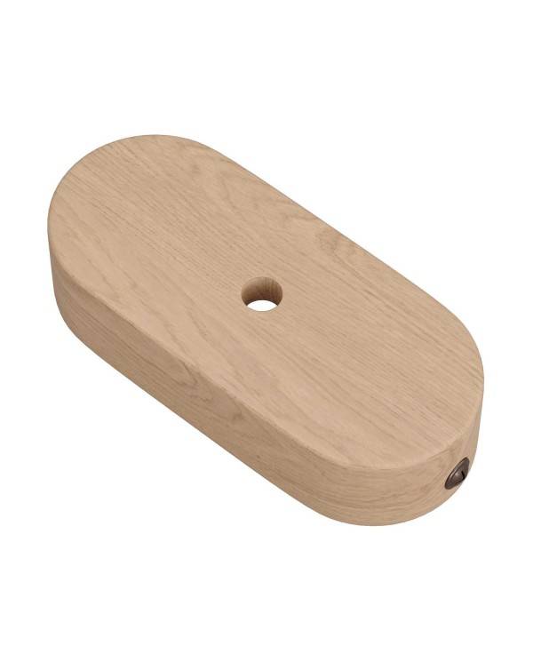 Ovales Lampenbaldachin-Kit aus Holz