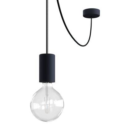 EIVA ELEGANT Outdoor pendant lamp with 5 mt  textile cable, decentralizer,  ceiling rose and lamp holder IP65 water resistant