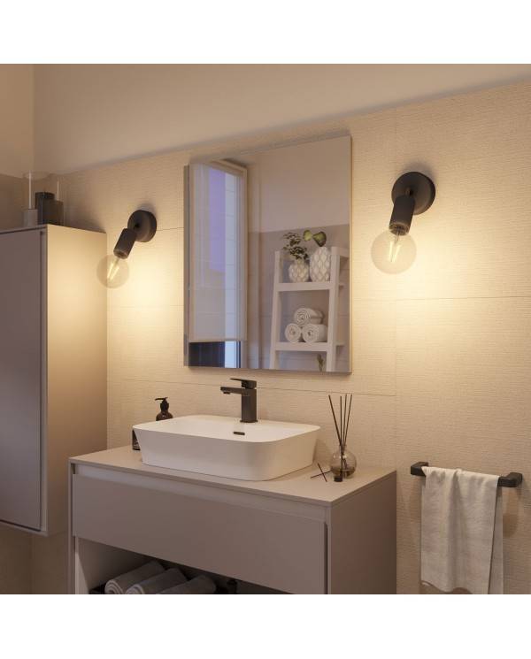 Fermaluce EIVA ELEGANT met verstelbaar scharnier, roset en waterproof IP65 fitting