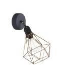 Fermaluce EIVA with Diamond lampshade, adjustable joint and lamp holder IP65 waterproof