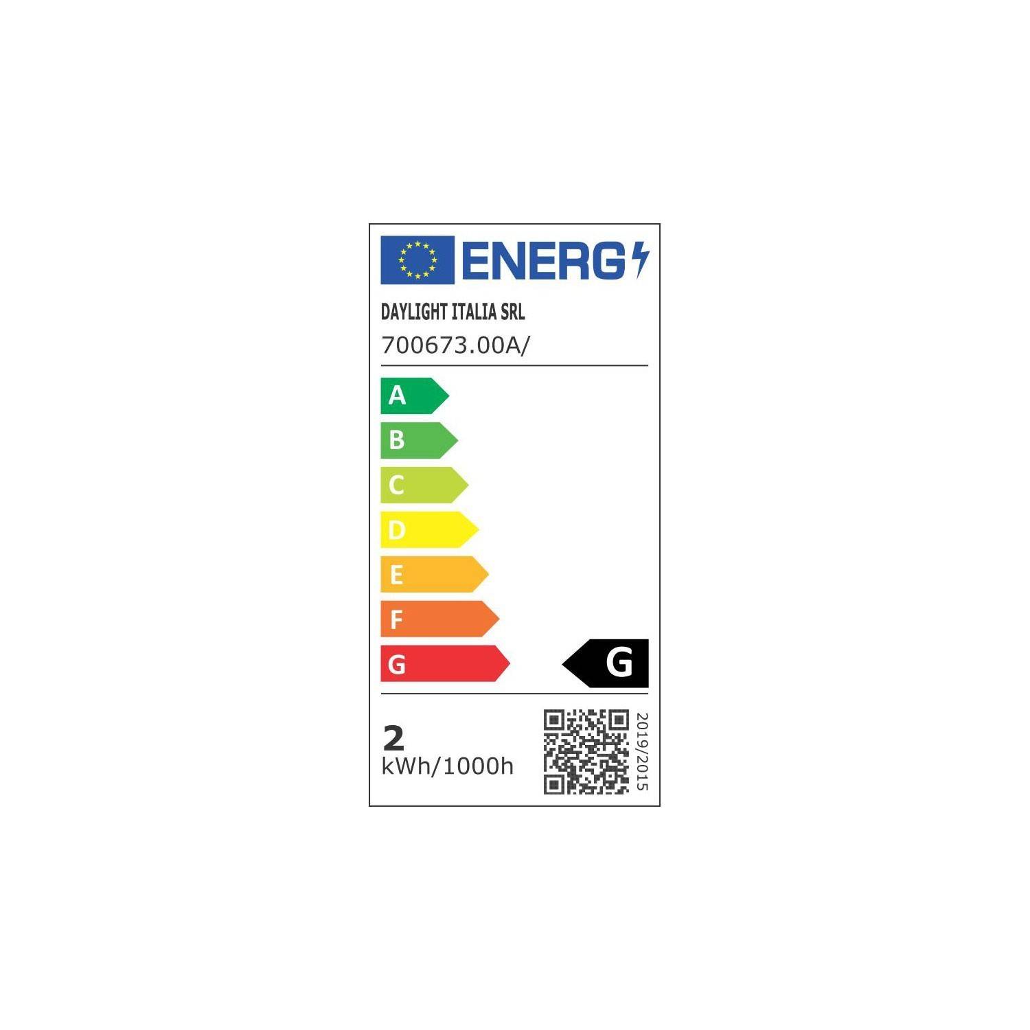 Modrá dekoratívna LED žiarovka G45 Globetta 1,4W E27