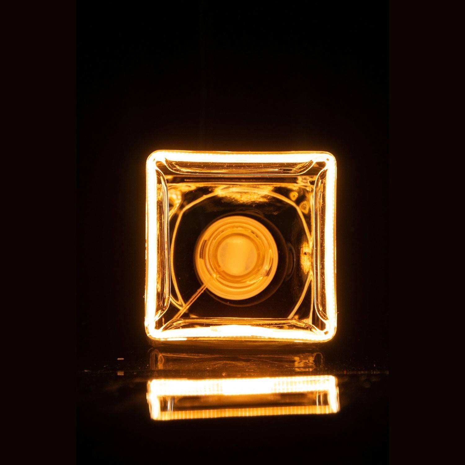 LED-lichtbron Cube Clear Floating-Collectie 6W Dimbaar 1900K