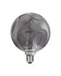 LED Light Bulb Globe G140 Bumped Smoky spiral filament 5W 150Lm E27 2000K Dimmable