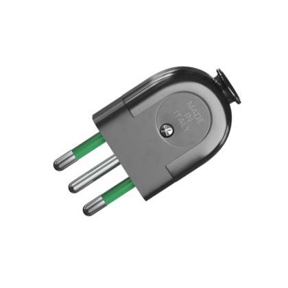 Stecker 2-polig + Schutzleiter 10 A  - IMQ