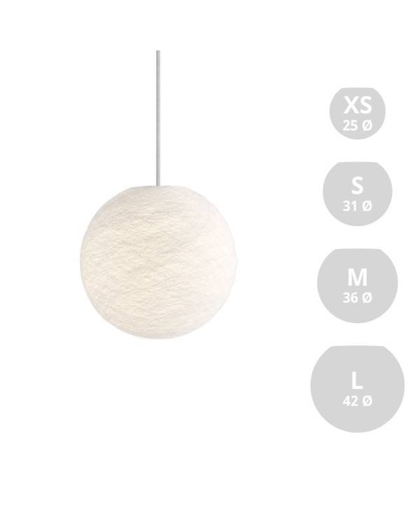 Stínidlo tvaru Koule z polyesterového vlákna - 100% vyrobené ručně