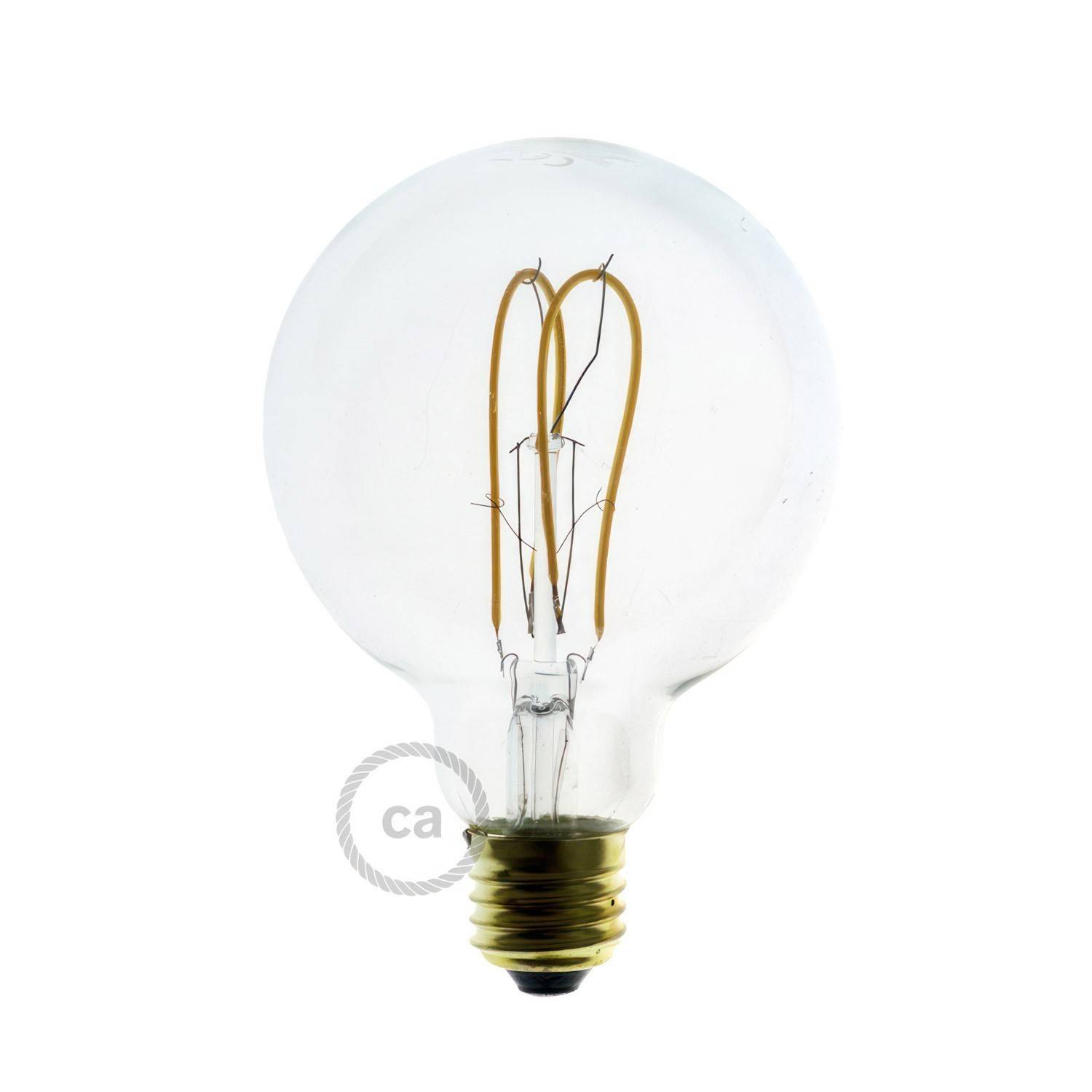 Lampa Flex 30 z żarówką Globe