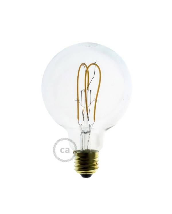 Lampa Flex 30 z żarówką Globe